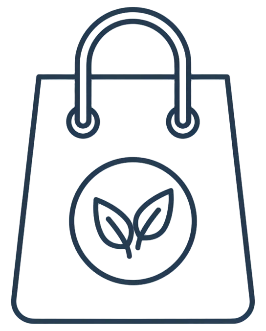 Eco Shopping Bag Icon