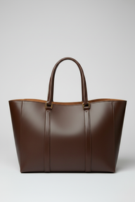 Heritage Shopper Tote Espresso Mocha - Front